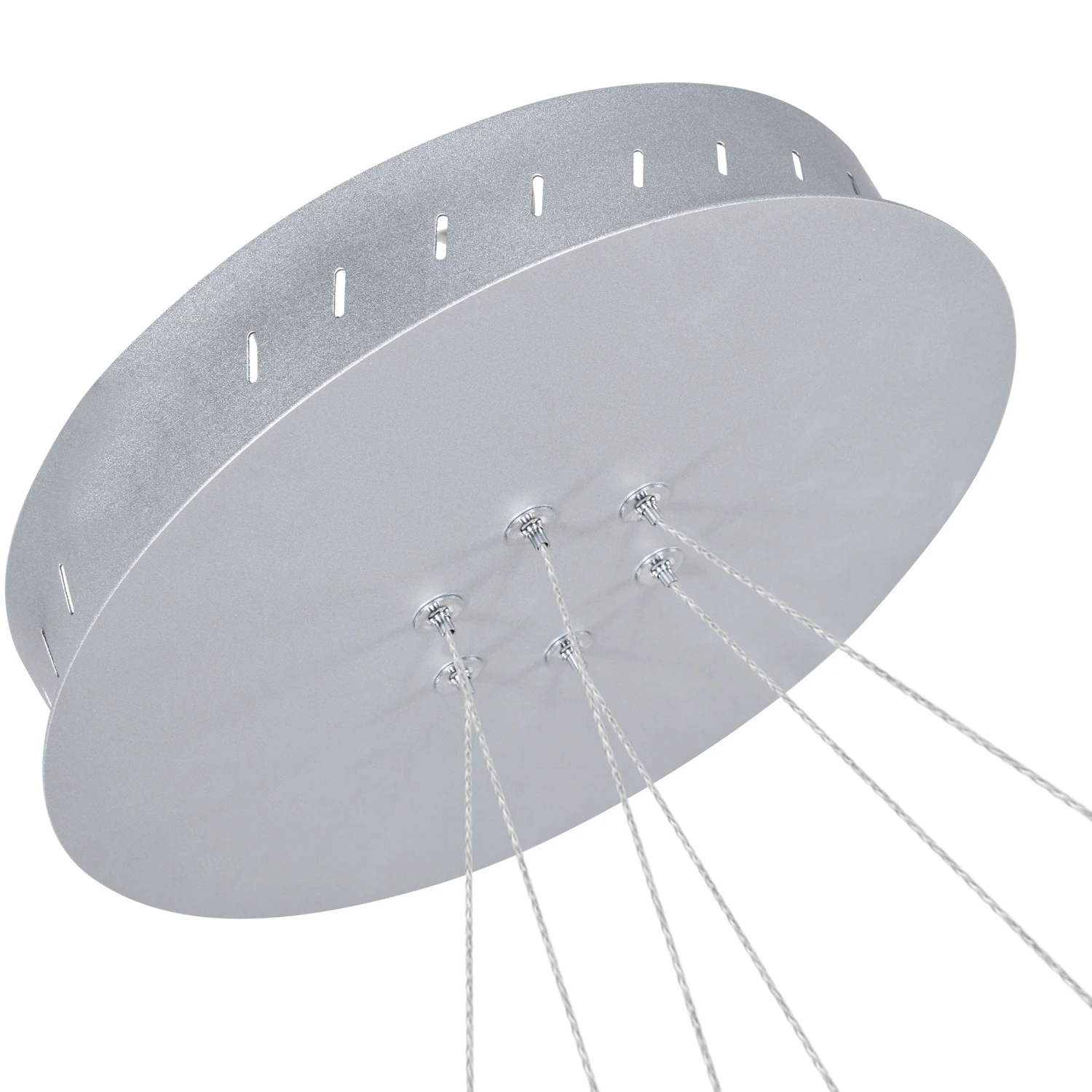 VONN LIGHTING VONN Tania Trio VMC32500AL 32" Integrated LED ETL Certified Ring Chandelier Height Adjustable Silver Pendant 14 VONN LIGHTING VONN Tania Trio VMC32500AL 32" Integrated LED ETL Certified Ring Chandelier Height Adjustable Silver Pendant - Image 12