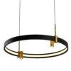 VONN LIGHTING VONN Tania VMC33223BL 23" 100-277V Integrated LED ETL Certified Pendant, Height Adjustable Ring Chandelier, Black 1 VONN LIGHTING VONN Tania VMC33223BL 23" 100-277V Integrated LED ETL Certified Pendant, Height Adjustable Ring Chandelier, Black -VONN LIGHTING VMC33223BL IMAGE 1 30e9841a e6f2 4239 9548 1a5a997b1dd0