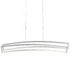 VONN LIGHTING VONN Sirius VMC33440AL 46" ETL Certified Integrated LED Pendant, Height Adjustable Chandelier In Silver -VONN LIGHTING VMC33440AL IMAGE 1