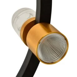 VONN LIGHTING VONN Artisan Ellegi VMC34224BL 24" Integrated LED ETL Certified Pendant, Height Adjustable Chandelier, Black -VONN LIGHTING VMC3422BL IMAGE 3