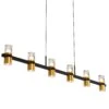 VONN LIGHTING VONN Artisan Ellegi VMC34247BL 47" Integrated LED ETL Certified Pendant, Height Adjustable Chandelier, Black -VONN LIGHTING VMC34247BL IMAGE 1 1b76213b fe9e 4fae ad1c d66fa9d65902