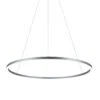 VONN LIGHTING VONN Tania VMC34911AL 39" ETL Certified Integrated LED Ring Chandelier Height Adjustable Pendant In Silver -VONN LIGHTING VMC34911AL IMAGE 1 1