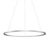 VONN LIGHTING VONN Tania VMC34912AL 51" ETL Certified Integrated LED Ring Chandelier Height Adjustable Pendant In Silver -VONN LIGHTING VMC34912AL IMAGE 1