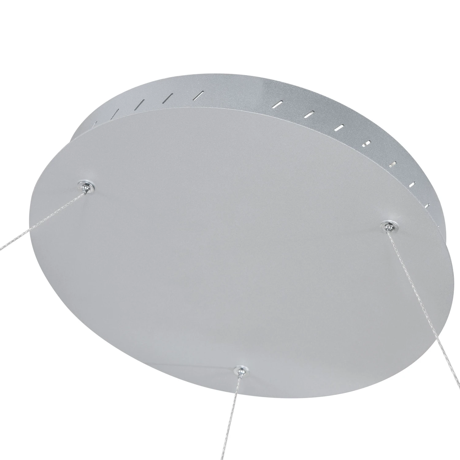 VONN LIGHTING VONN Tania VMC34912AL 51" ETL Certified Integrated LED Ring Chandelier Height Adjustable Pendant In Silver 14 VONN LIGHTING VONN Tania VMC34912AL 51" ETL Certified Integrated LED Ring Chandelier Height Adjustable Pendant In Silver - Image 12