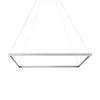 VONN LIGHTING VONN Atria VMC35511AL 39" ETL Certified Integrated LED Square Chandelier, Height Adjustable Pendant In Silver -VONN LIGHTING VMC35511AL IMAGE 1