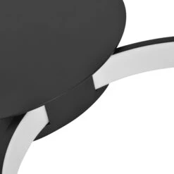 VONN LIGHTING VONN Capella VMCF41500BL 43" Integrated LED ETL Certified Ceiling Light Multi-Ring Semi Flush In Black -VONN LIGHTING VMCF41500BL IMAGE WB4