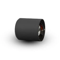 VONN LIGHTING VONN NODE VMCL001901A012BL 3.5" 1 LIGHT ROUND 100-277V LED SURFACE MOUNTED DOWNLIGHT, ETL CERT., COMMERCIAL GRADE, Black -VONN LIGHTING VMCL001901A012BL 4 Revised