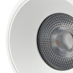 VONN LIGHTING VONN NODE VMCL001901C020WH 4.25" 1 LIGHT ROUND 100-277V LED SURFACE MOUNTED DOWNLIGHT, ETL CERT, COMMERCIAL GRADE, White -VONN LIGHTING VMCL001901C020WH IMAGE 6
