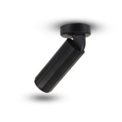 VONN LIGHTING VONN ORBIT VMCL004101A008BL 2.75" 1 LIGHT LED ADJUSTABLE SURFACE MOUNTED SPOTLIGHT, ETL COMMERCIAL GRADE, Black -VONN LIGHTING VMCL004101A008BL9