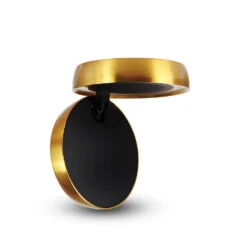 VONN LIGHTING VONN ORBIT VMCL004701A008AB 5.25" 1 LIGHT LED ADJUSTABLE WALL+CEILING MOUNT ETL CERT COMMERCIAL GRADE, Antique Brass -VONN LIGHTING VMCL004701A008AB3 1000x1000 Revised