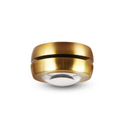 VONN LIGHTING VONN ORBIT VMCL004701A008AB 5.25" 1 LIGHT LED ADJUSTABLE WALL+CEILING MOUNT ETL CERT COMMERCIAL GRADE, Antique Brass -VONN LIGHTING VMCL004701A008AB4 1000x1000 Revised