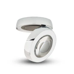 VONN LIGHTING VONN ORBIT VMCL004701A008CH 5.25" 1 LIGHT LED ADJUSTABLE WALL+CEILING MOUNT ETL CERT COMMERCIAL GRADE Chrome