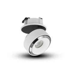 VONN LIGHTING VONN ORBIT VMDL000701A020WH 4.25" 1 LIGHT LED FLUSH MOUNTED ADJUSTABLE DOWNLIGHT, ETL, COMMERCIAL GRADE, White -VONN LIGHTING VMDL000701A020WH 3 1000x1000 dba7c9d3 3f0a 40ab b0cb 6c76ad4491dd