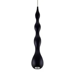 VONN LIGHTING VONN Polaris VMP24510BL 5" ETL Certified Integrated LED Height Adjustable Pendant Light In Black