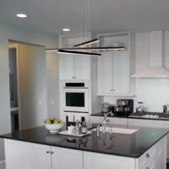 VONN LIGHTING VONN Sirius VMP25030BL 40" ETL Certified Integrated LED Pendant, Height Adjustable Chandelier In Black -VONN LIGHTING VMP25030BL IMAGE 7