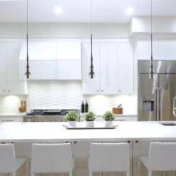 VONN LIGHTING VONN Polaris VMP26610AL 5" ETL Certified Integrated LED Height Adjustable Pendant Light In Silver -VONN LIGHTING VMP26610AL IMAGE 5