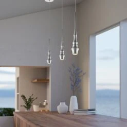 VONN LIGHTING VONN Polaris VMP26610AL 5" ETL Certified Integrated LED Height Adjustable Pendant Light In Silver -VONN LIGHTING VMP26610AL IMAGE 7