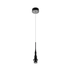 VONN LIGHTING VONN Polaris VMP26610BL 5" ETL Certified Integrated LED Height Adjustable Pendant Light In Black -VONN LIGHTING VMP26610BL IMAGE WB2