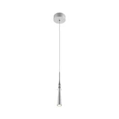VONN LIGHTING VONN Polaris VMP26710AL 5" ETL Certified Integrated LED Height Adjustable Pendant Light In Silver -VONN LIGHTING VMP26710AL IMAGE WB1