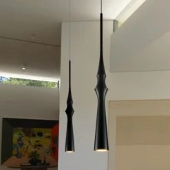 VONN LIGHTING VONN Polaris VMP26710BL 5" ETL Certified Integrated LED Height Adjustable Pendant Light In Black -VONN LIGHTING VMP26710BL IMAGE 3