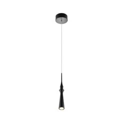 VONN LIGHTING VONN Polaris VMP26710BL 5" ETL Certified Integrated LED Height Adjustable Pendant Light In Black -VONN LIGHTING VMP26710BL IMAGE WB1