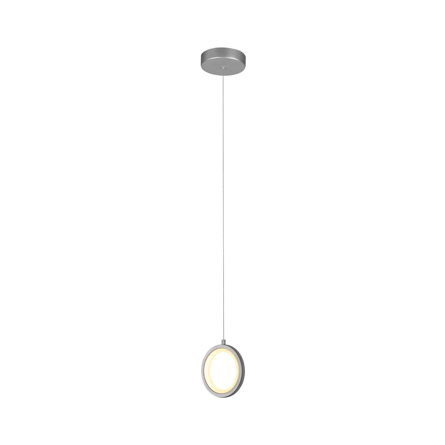 VONN LIGHTING VONN Tania VMP27300AL 5" ETL Certified Integrated LED Height Adjustable Pendant Light In Silver 8 VONN LIGHTING VONN Tania VMP27300AL 5" ETL Certified Integrated LED Height Adjustable Pendant Light In Silver - Image 6