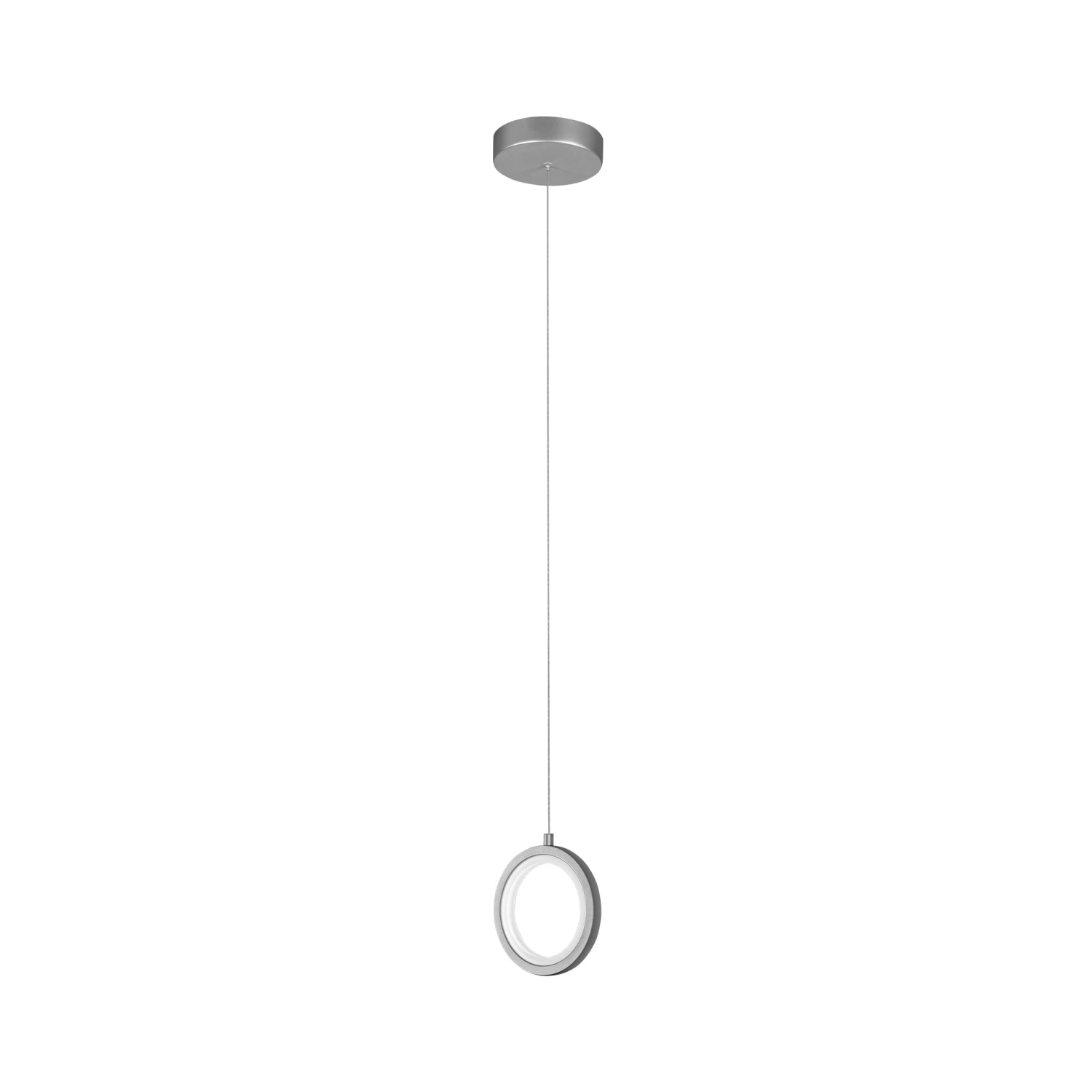 VONN LIGHTING VONN Tania VMP27300AL 5" ETL Certified Integrated LED Height Adjustable Pendant Light In Silver 9 VONN LIGHTING VONN Tania VMP27300AL 5" ETL Certified Integrated LED Height Adjustable Pendant Light In Silver - Image 7