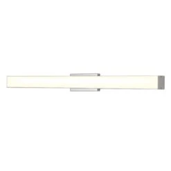 VONN LIGHTING VONN Procyon VMW11024AL 24" Integrated AC LED ADA Compliant ETL Certified Bathroom Wall Fixture In Silver