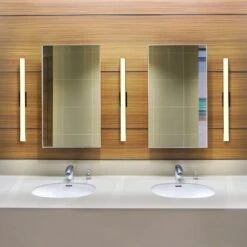 VONN LIGHTING VONN Procyon VMW11024CH 24" Integrated AC LED ADA Compliant ETL Certified Bathroom Wall Fixture In Chrome -VONN LIGHTING VMW11024CH IMAGE 4