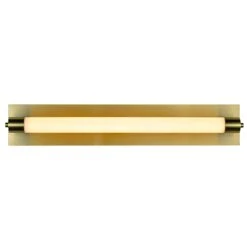 VONN LIGHTING VONN Procyon VMW11800AB 24" Integrated LED ADA Compliant ETL Certified Bathroom Wall Lighting Fixture, Antique Brass -VONN LIGHTING VMW11800AB IMAGE 1