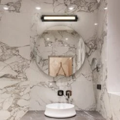 VONN LIGHTING VONN Procyon VMW11800BL 24" Integrated LED ADA Compliant ETL Certified Bathroom Wall Lighting Fixture, Black -VONN LIGHTING VMW11800BL IMAGE 3