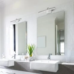 VONN LIGHTING VONN Procyon VMW11900CH 24" Integrated LED ETL Certified Bathroom Wall Lighting Fixture, Chrome -VONN LIGHTING VMW11900CH IMAGE 3