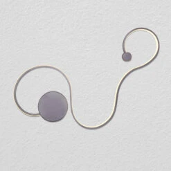 VONN LIGHTING VONN Sirius VMW12450AL 32" ETL Certified ADA Compliant Integrated LED Wall Sconce Light In Silver -VONN LIGHTING VMW12450AL IMAGE 1