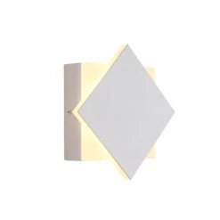 VONN LIGHTING VONN Eclipse VMW13600SW 5" Rotative ETL Certified Integrated LED Wall Sconce Lighting Fixture In White