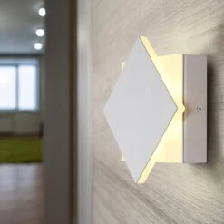 VONN LIGHTING VONN Eclipse VMW13600SW 5" Rotative ETL Certified Integrated LED Wall Sconce Lighting Fixture In White -VONN LIGHTING VMW13600SW IMAGE 3