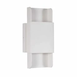 VONN LIGHTING VONN Atlas VMW15610SW 5" Up-Down ETL Certified Integrated LED Wall Sconce Light In White -VONN LIGHTING VMW15610SW IMAGE WB2