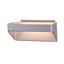 VONN LIGHTING VONN Atlas VMW15710AL 10" Up-Down ETL Certified Integrated LED Wall Sconce Light In Silver -VONN LIGHTING VMW15710AL IMAGE WB1