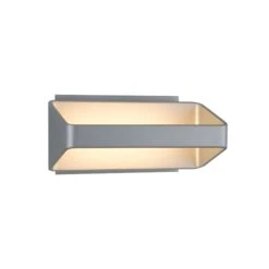 VONN LIGHTING VONN Atlas VMW15810AL 10" Up-Down ETL Certified Integrated LED Wall Sconce Light In Silver