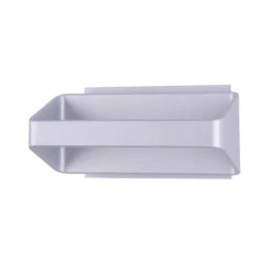 VONN LIGHTING VONN Atlas VMW15810AL 10" Up-Down ETL Certified Integrated LED Wall Sconce Light In Silver -VONN LIGHTING VMW15810AL IMAGE WB2