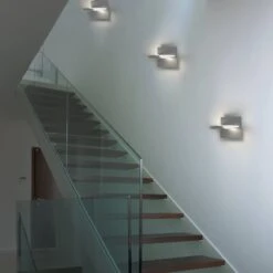 VONN LIGHTING VONN Eclipse VMW17000AL 7" Rotative ETL Certified Integrated LED Wall Sconce Light Fixture In Silver -VONN LIGHTING VMW17000AL IMAGE 3