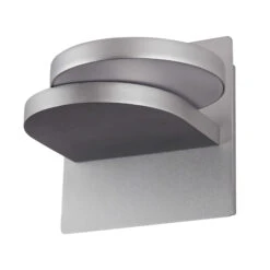 VONN LIGHTING VONN Eclipse VMW17000AL 7" Rotative ETL Certified Integrated LED Wall Sconce Light Fixture In Silver -VONN LIGHTING VMW17000AL IMAGE WB2