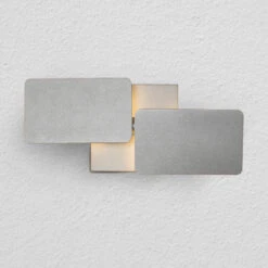 VONN LIGHTING VONN Eclipse VMW17200AL 12" Rotative Up-Down ETL Certified Integrated LED Wall Sconce Light In Silver 11 VONN LIGHTING VONN Eclipse VMW17200AL 12" Rotative Up-Down ETL Certified Integrated LED Wall Sconce Light In Silver -VONN LIGHTING VMW17200AL IMAGE 1 1