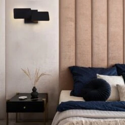 VONN LIGHTING VONN Eclipse VMW17200BL 12" Rotative Up-Down ETL Certified Integrated LED Wall Sconce Light In Black -VONN LIGHTING VMW17200BL IMAGE 5