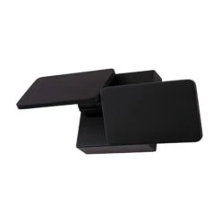 VONN LIGHTING VONN Eclipse VMW17200BL 12" Rotative Up-Down ETL Certified Integrated LED Wall Sconce Light In Black -VONN LIGHTING VMW17200BL IMAGE WB2