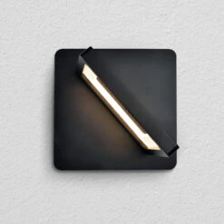 VONN LIGHTING VONN Atria VMW17400BL 6" Rotative ETL Certified Integrated LED Wall Sconce Light Fixture In Black -VONN LIGHTING VMW17400BL IMAGE 2 1