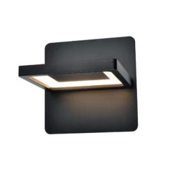 VONN LIGHTING VONN Atria VMW17400BL 6" Rotative ETL Certified Integrated LED Wall Sconce Light Fixture In Black