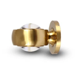 VONN LIGHTING VONN ORBIT VMWA004201A008AB 3.25" 1 LIGHT LED ADJUSTABLE WALL MOUNT, ETL CERTIFIED, COMMERCIAL GRADE, Antique Brass -VONN LIGHTING VMWA004201A008AB5 1000x1000 Revised