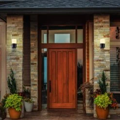 VONN LIGHTING VONN 10" Modern VOW1754BL 5-Watt ETL Certified Integrated LED Outdoor Wall Sconce In Matte Black 11 VONN LIGHTING VONN 10" Modern VOW1754BL 5-Watt ETL Certified Integrated LED Outdoor Wall Sconce In Matte Black -VONN LIGHTING VOW1754BL IMAGE 3