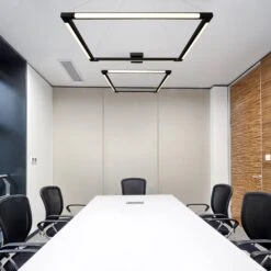 VONN LIGHTING VONN Atria VRC39104BL 24" Integrated LED ETL Certified Height Adjustable Square Chandelier, 180 Rotation Of Axes 20 VONN LIGHTING VONN Atria VRC39104BL 24" Integrated LED ETL Certified Height Adjustable Square Chandelier, 180 Rotation Of Axes -VONN LIGHTING VRC39104BL IMAGE 8