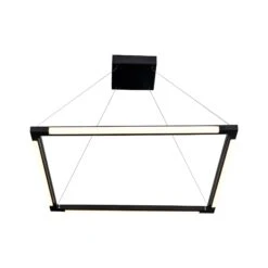 VONN LIGHTING VONN Atria VRC39104BL 24" Integrated LED ETL Certified Height Adjustable Square Chandelier, 180 Rotation Of Axes 21 VONN LIGHTING VONN Atria VRC39104BL 24" Integrated LED ETL Certified Height Adjustable Square Chandelier, 180 Rotation Of Axes -VONN LIGHTING VRC39104BL IMAGE WB1